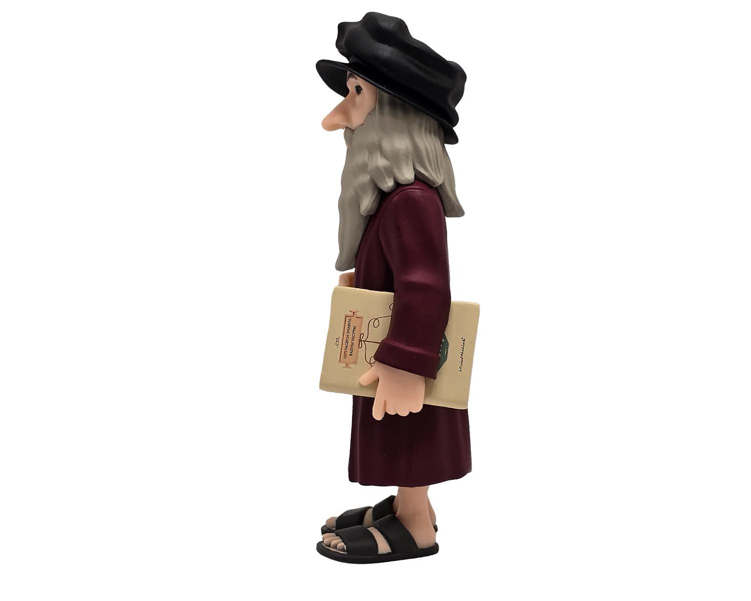 Minix - Celebrity #67 - Histoire - Leonard De Vinci - Figurines PVC 12 cm