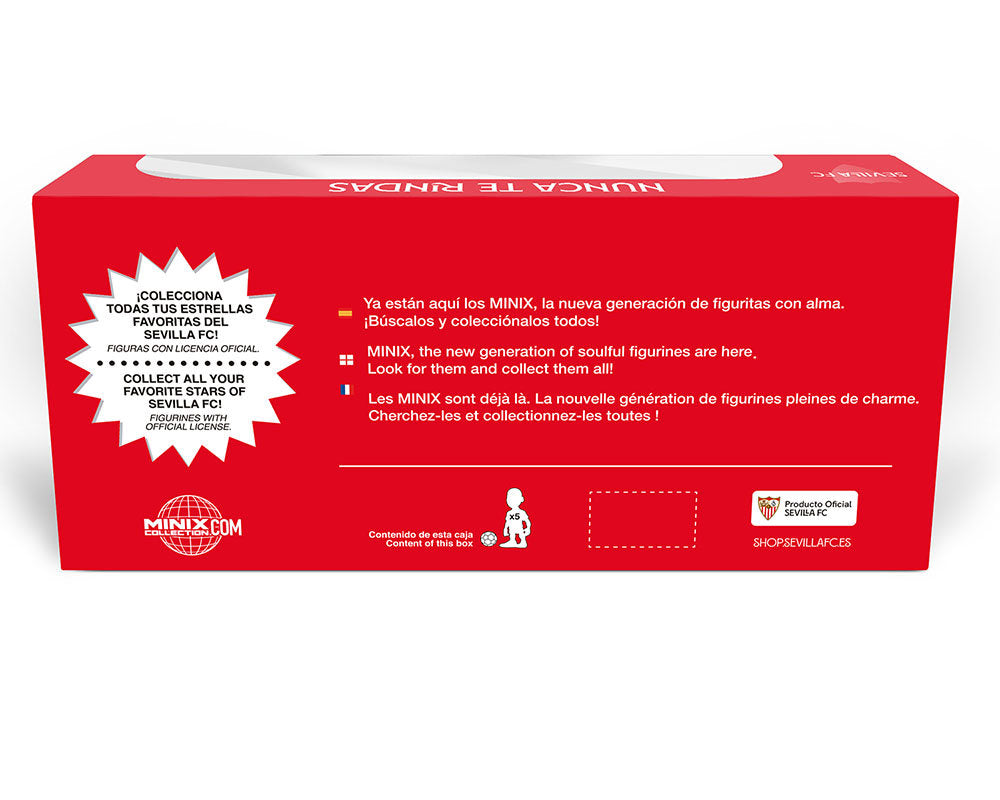 Minix - Football Stars - Pack de 5 Seville V2 (Ramos, Rakitic, Mir, Navas, Fernando) - Figurines PVC 7 cm
