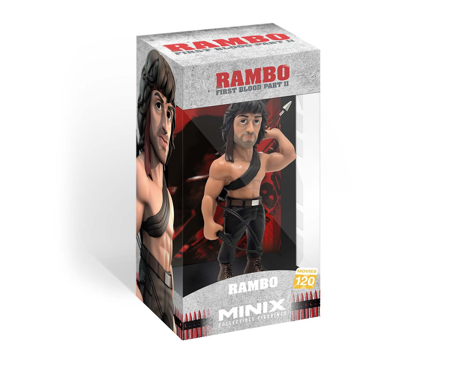 Minix - Movies #120 - Rambo - Arco - Figurines PVC 12 cm