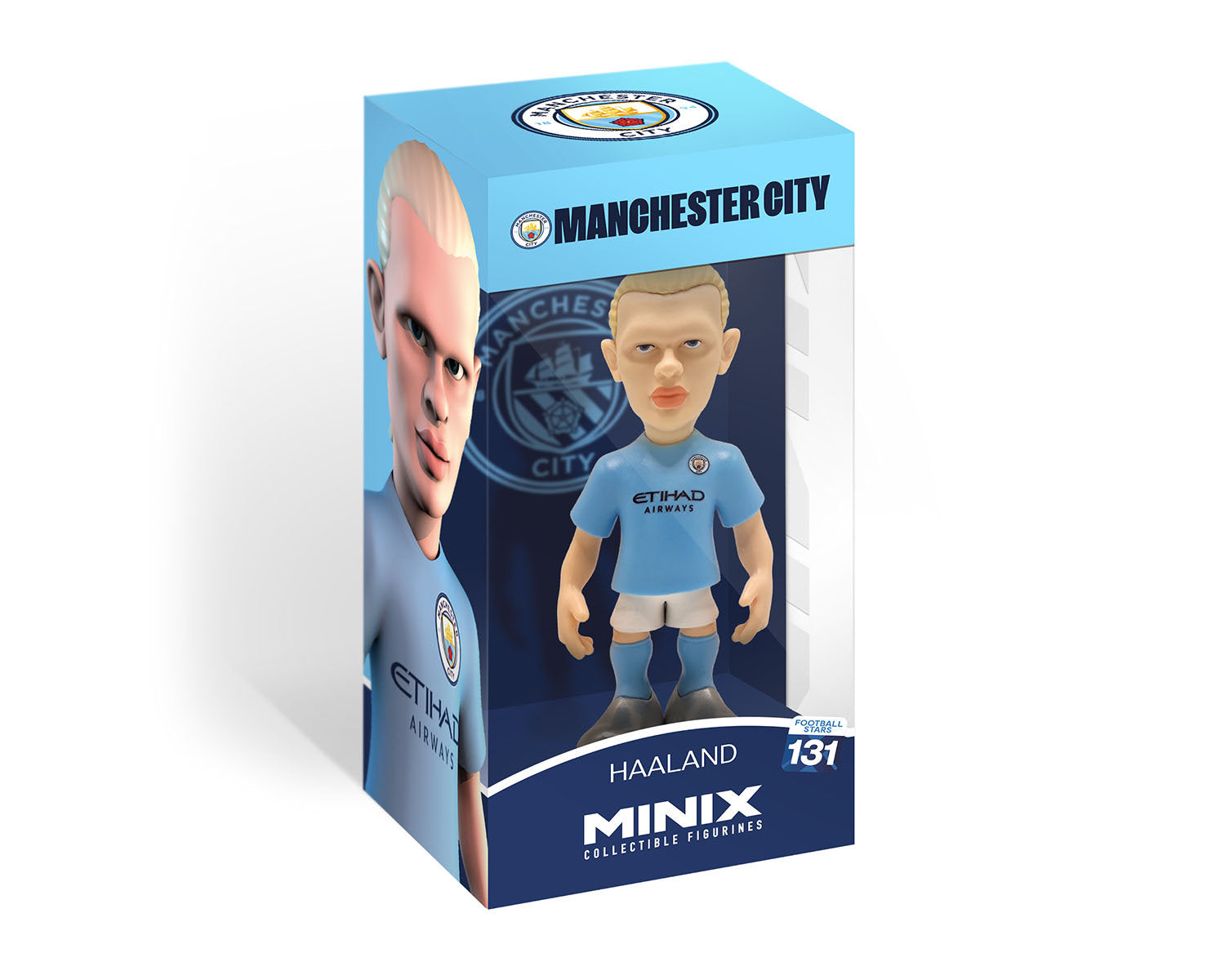 Minix - Football Stars #131 - Manchester City - Haaland 9 - Figurines PVC 12 cm
