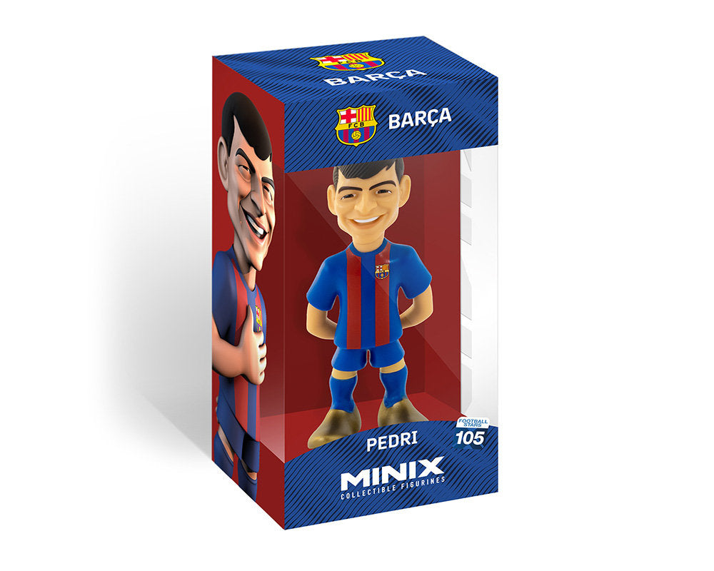 Minix - Football Stars #105 - Figurine PVC 12 cm - FC Barcelone - Pedri 16