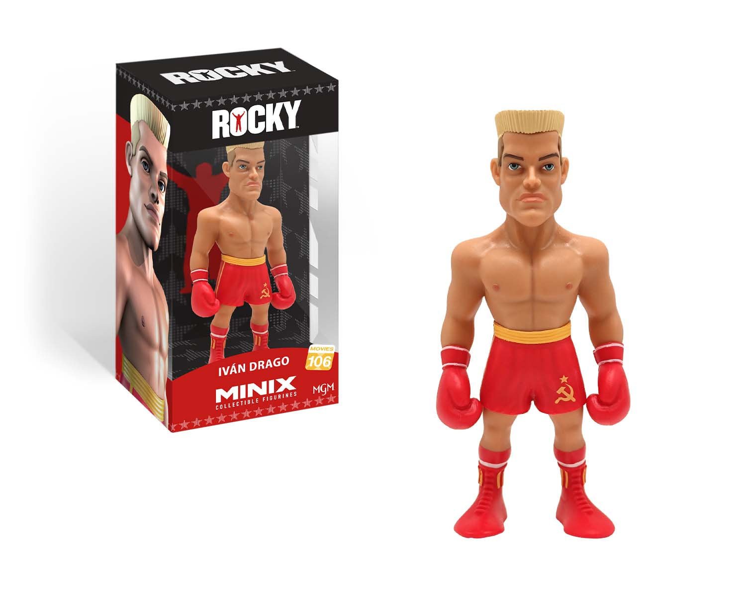 Minix - Movies #106 - Rocky IV - Ivan Drago - Figurines PVC 12 cm