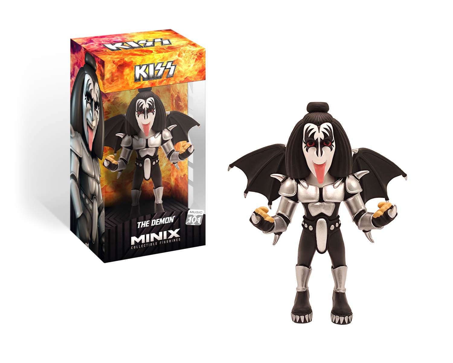 Minix - Music #101 - KISS - The Demon - Figurines PVC 12 cm