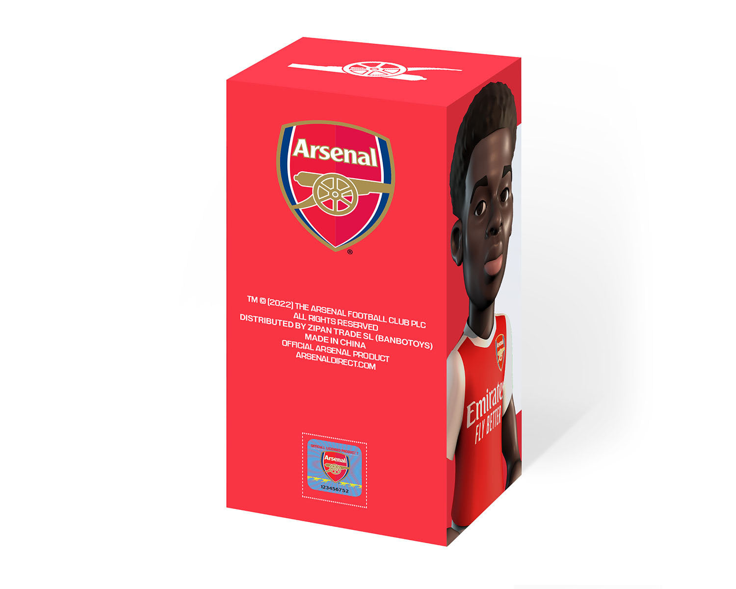 Minix - Football Stars #147 - Arsenal - Saka 7 - Figurines PVC 12 cm