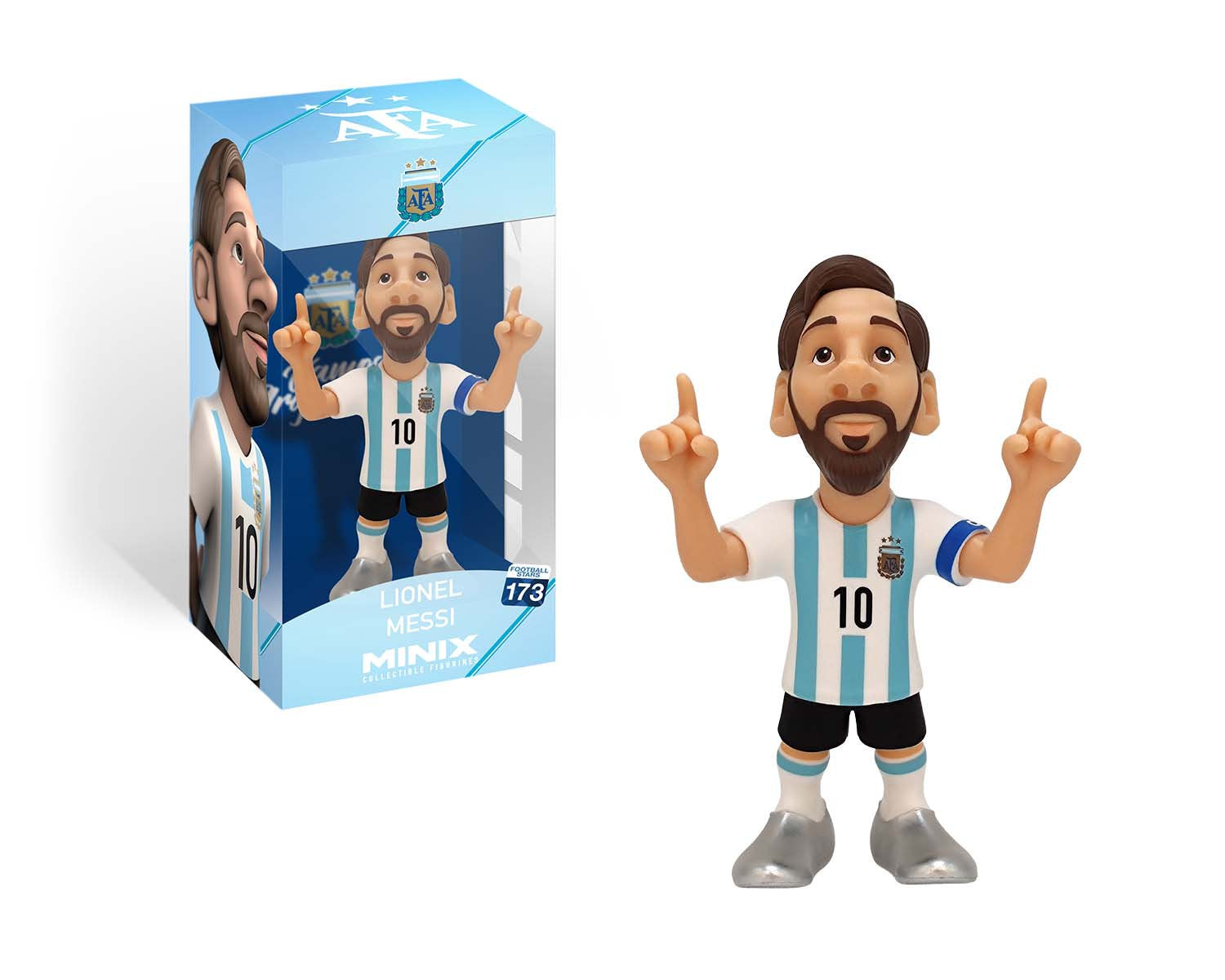 Minix - Football Stars #173 - Argentine - Messi 10 - Figurines PVC 12 cm