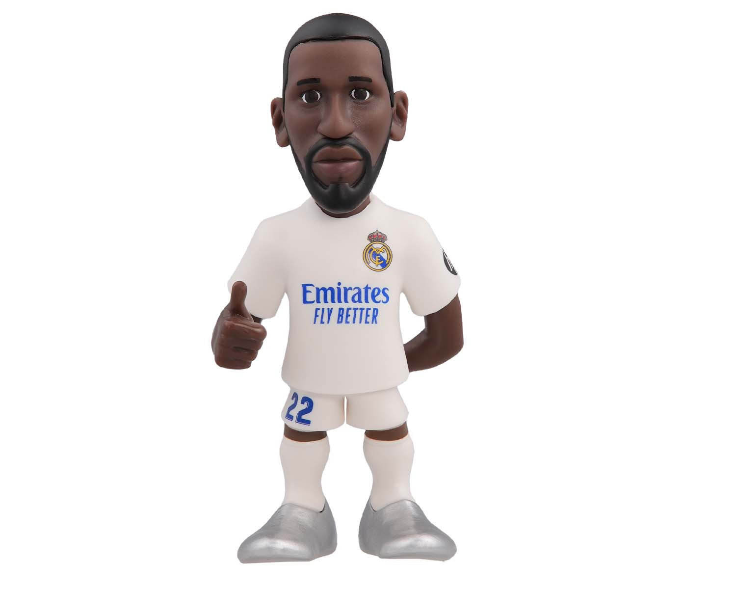Minix - Football Stars #209 - Real Madrid - Rudiger - Figurines PVC 12 cm