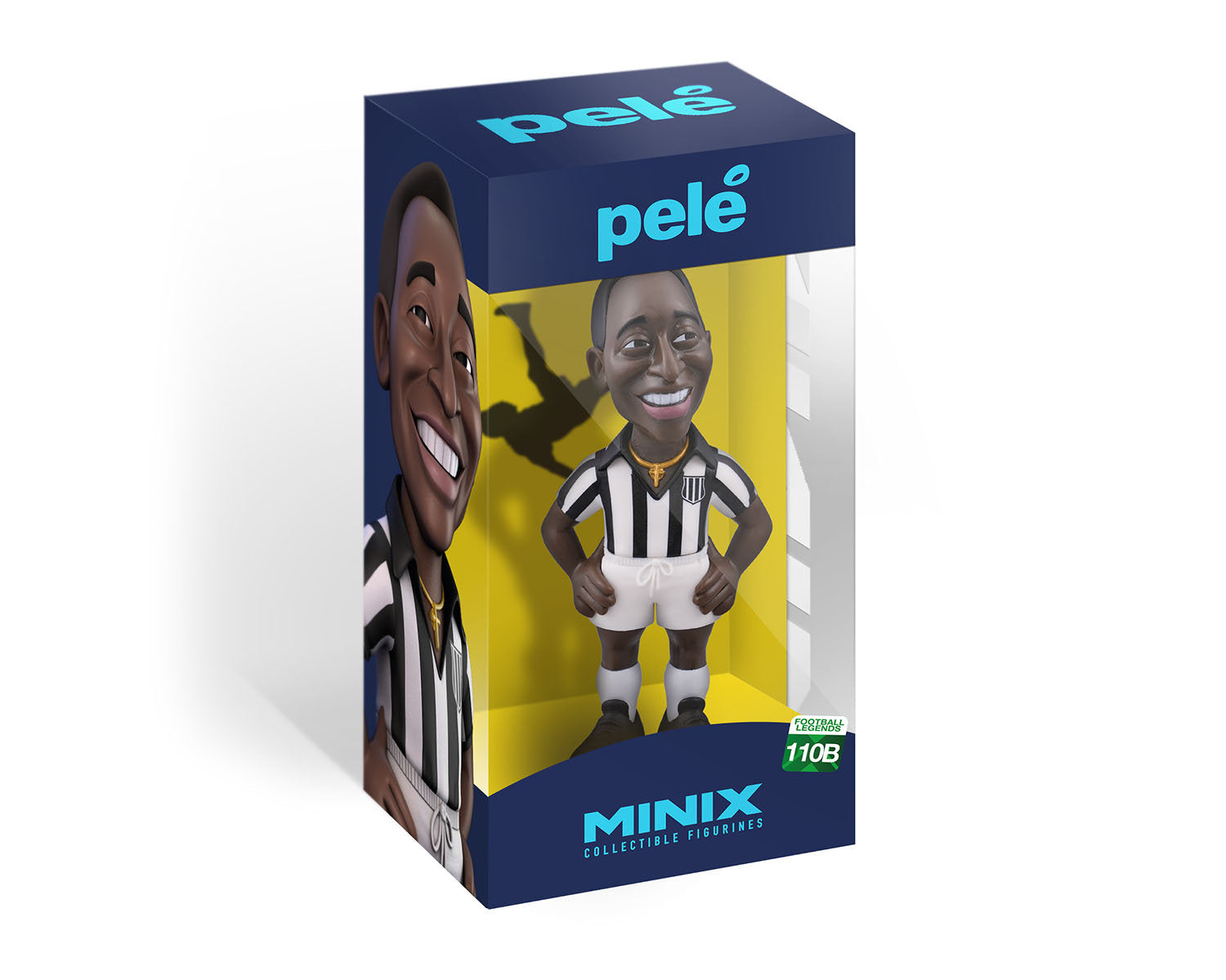 Minix - Football Legends #110B - Santos Pele - Figurines PVC 12 cm