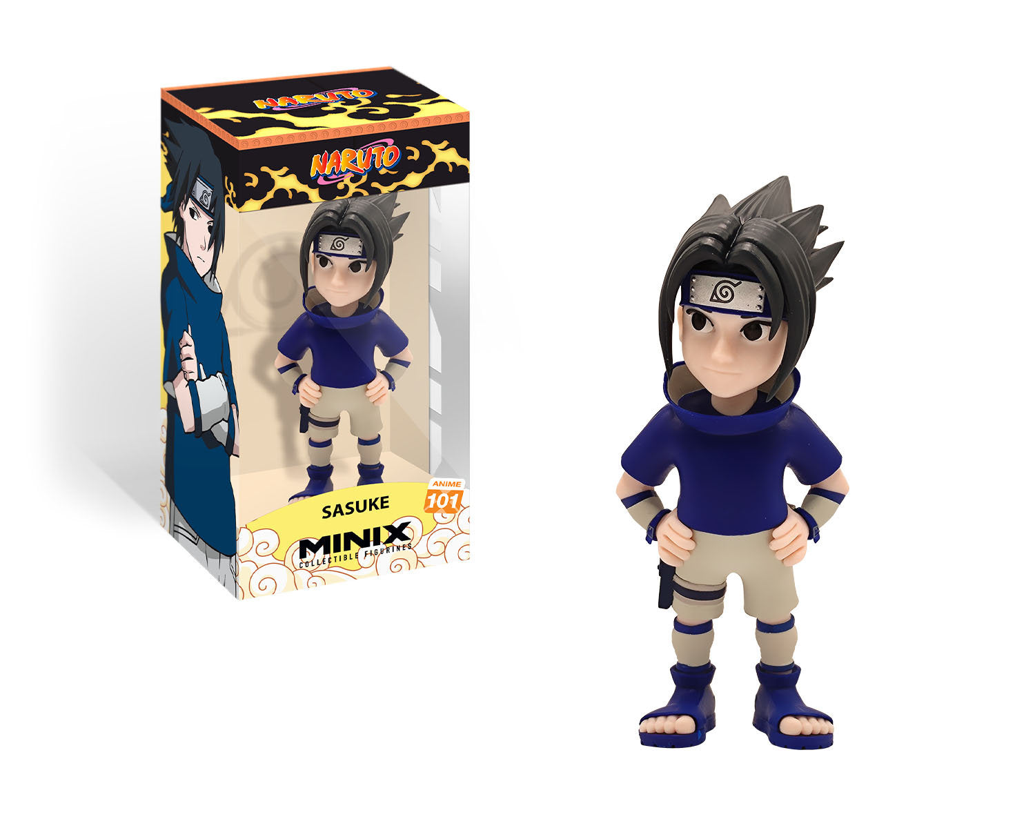 Minix - Anime #101 - Naruto - Sasuke Uchiwa - Figurines PVC 12 cm