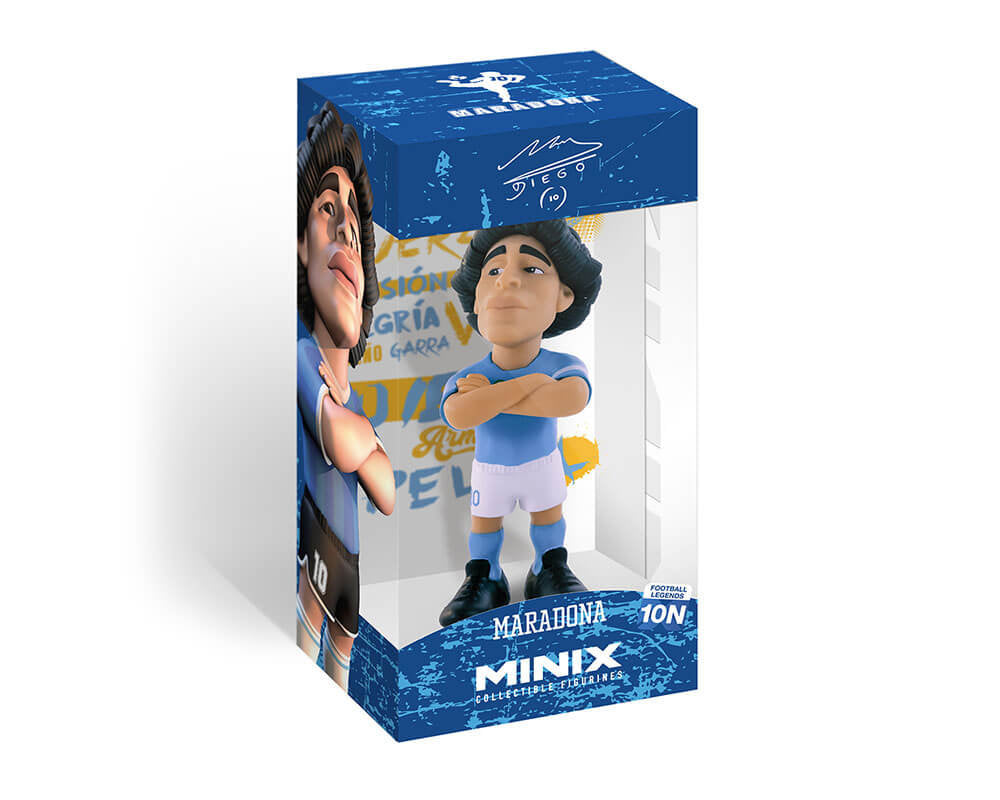 Minix - Football Legends #10N - Maradona Napoli - Figurines PVC 12 cm