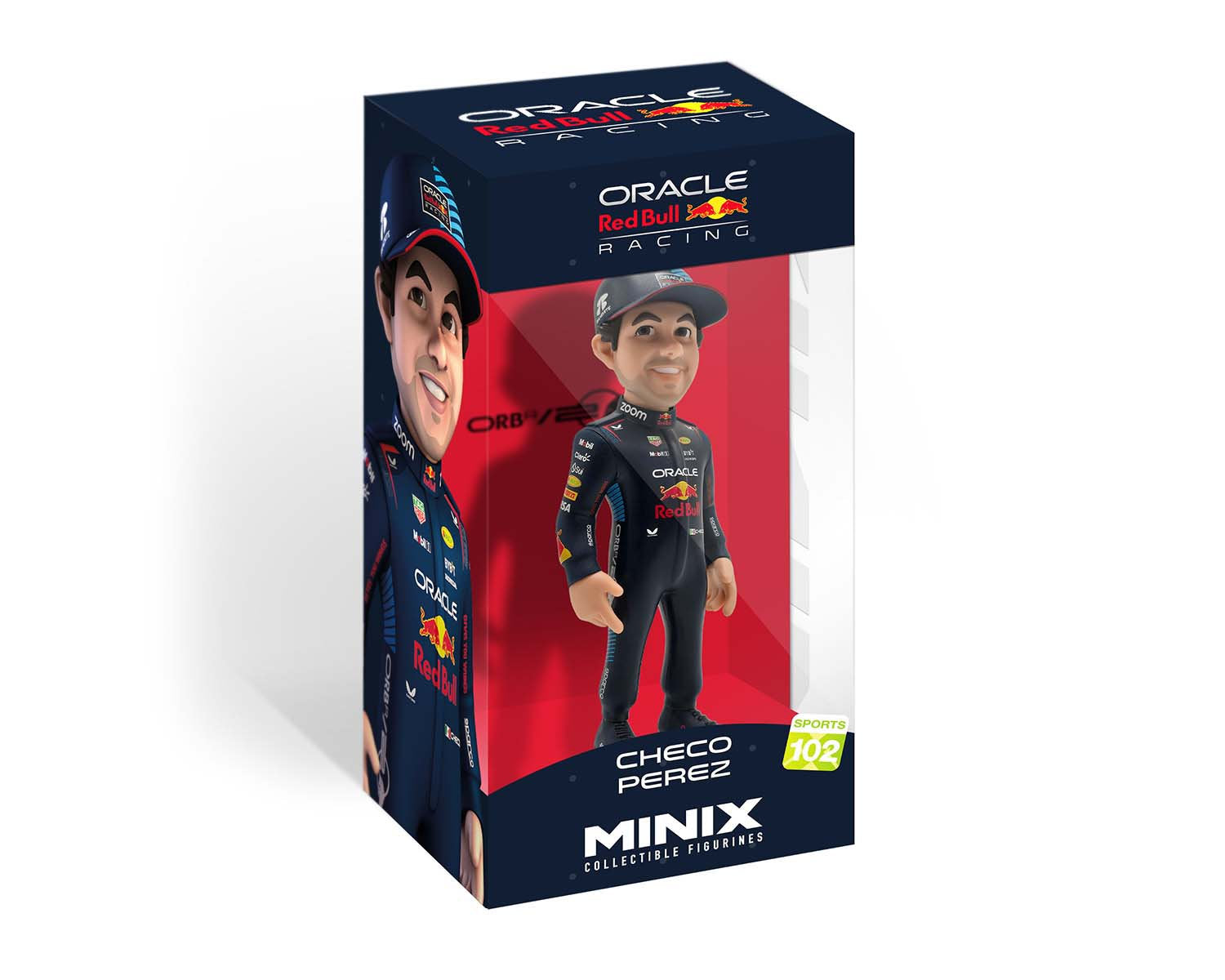 Minix - Sports #102 - Red Bull - Sergio Checo Perez - Figurines PVC 12 cm