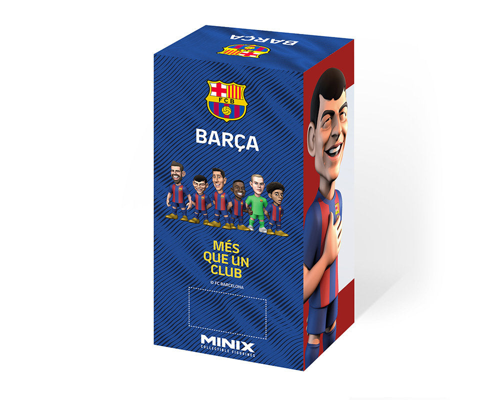 Minix - Football Stars #105 - FC Barcelone - Pedri 16 - Figurines PVC 12 cm - flash vidéo