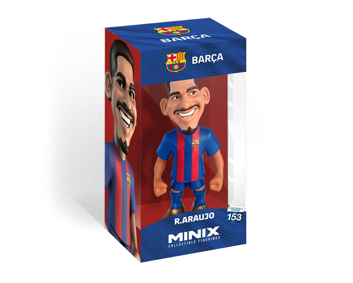 Minix - Football Stars #153 - FC Barcelone - Araujo 4 - Figurines PVC 12 cm