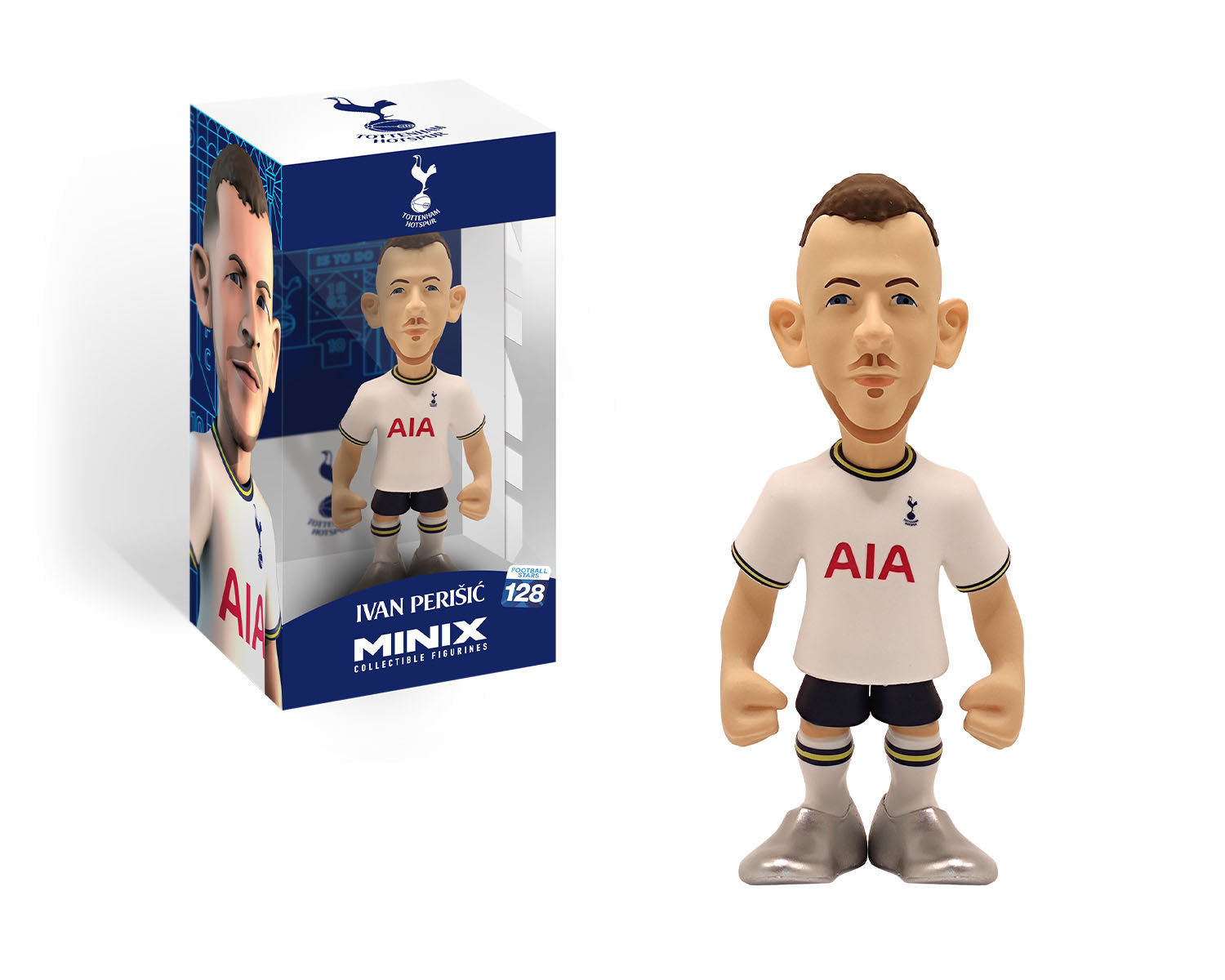 Minix - Football Stars #128 - Tottenham - Perisic 14 - Figurines PVC 12 cm