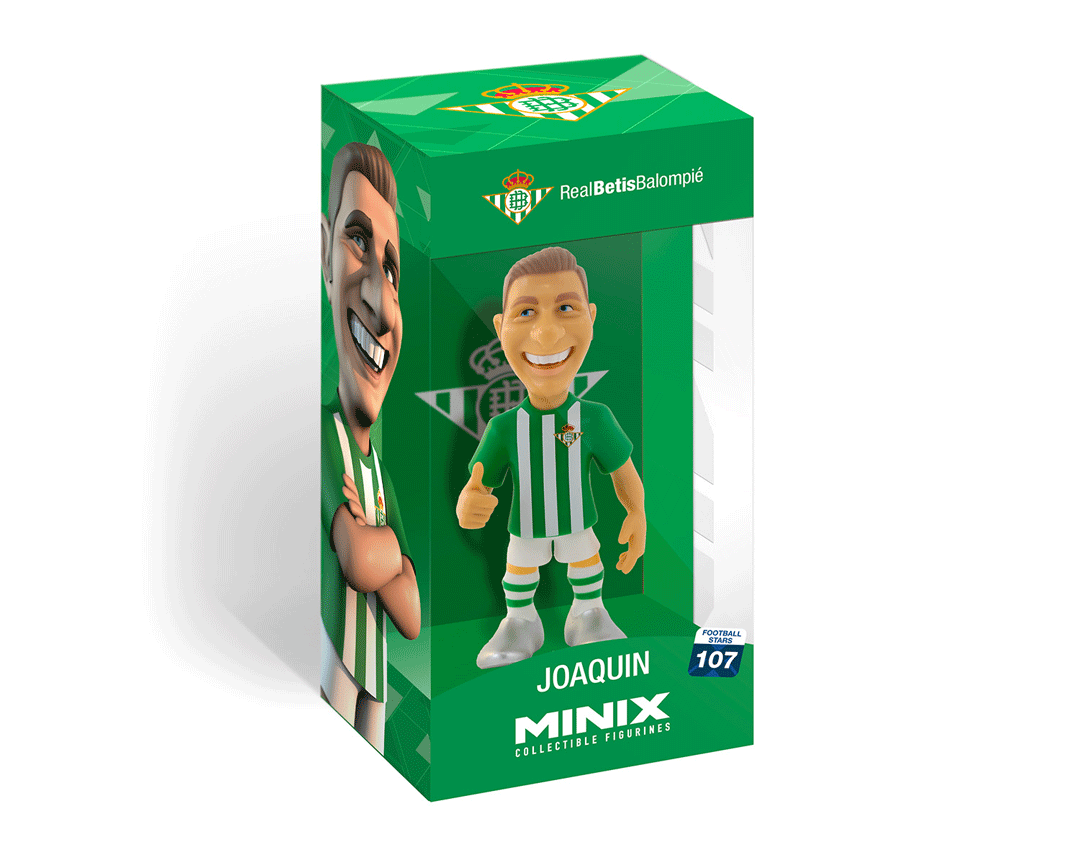 Minix - Football Stars #107 - Real Betis - Joaquin 17 - Figurines PVC 12 cm