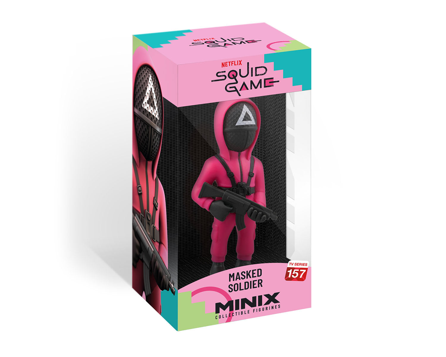 Minix - TV Series #157 - Squid Game - Masked Soldier Triangle Guard - Figurines PVC 12 cm