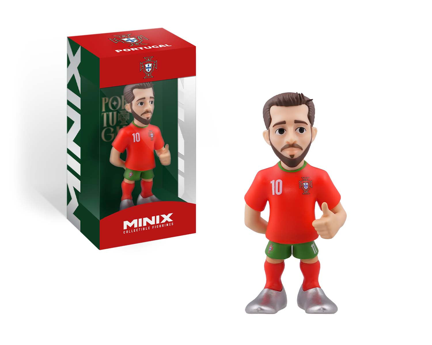 Minix - Football Stars #213 - Portugal - Bernardo Silva - Figurines PVC 12 cm