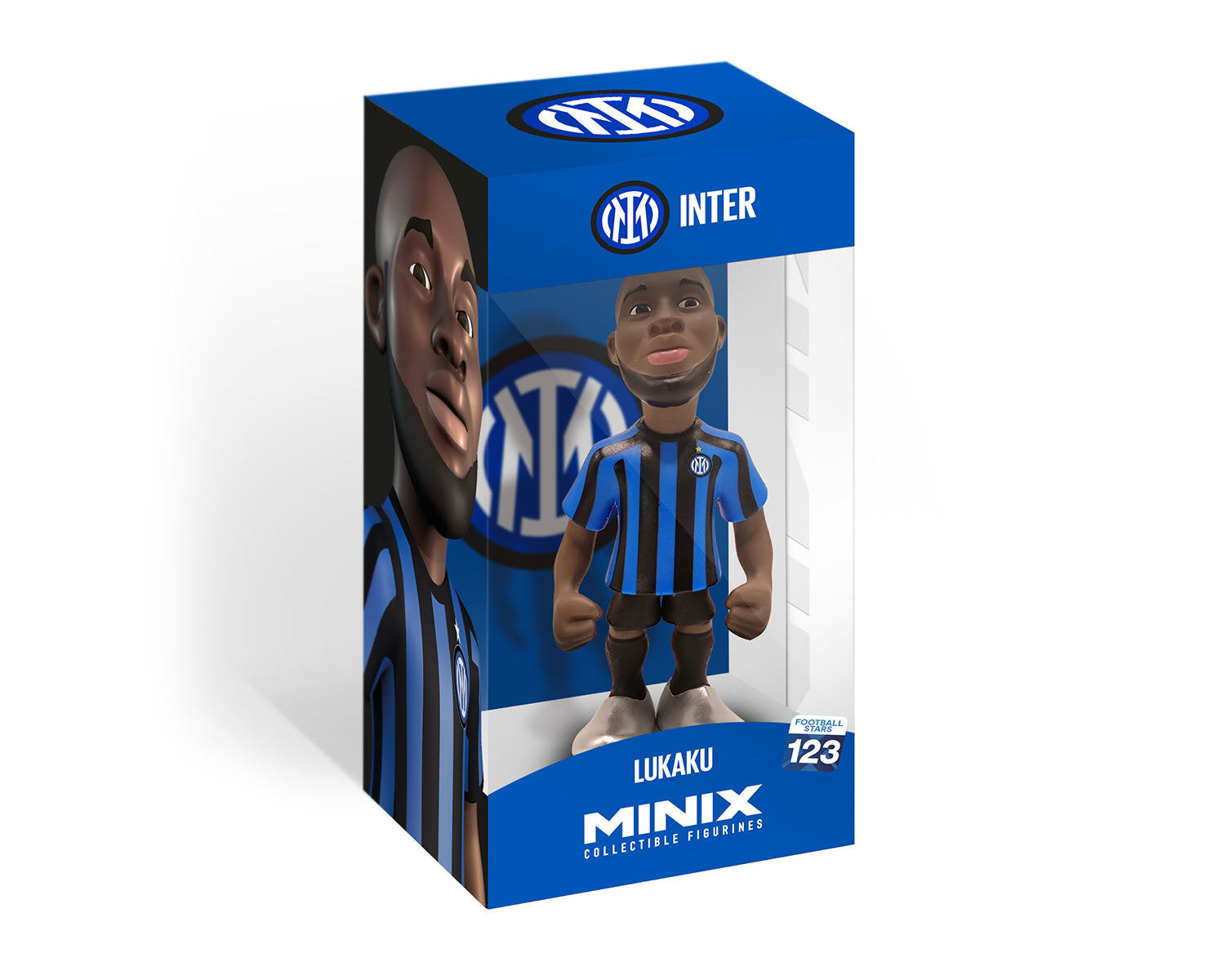 Minix - Football Stars #123 - Inter Milan - Lukaku 90 - Figurines PVC 12 cm