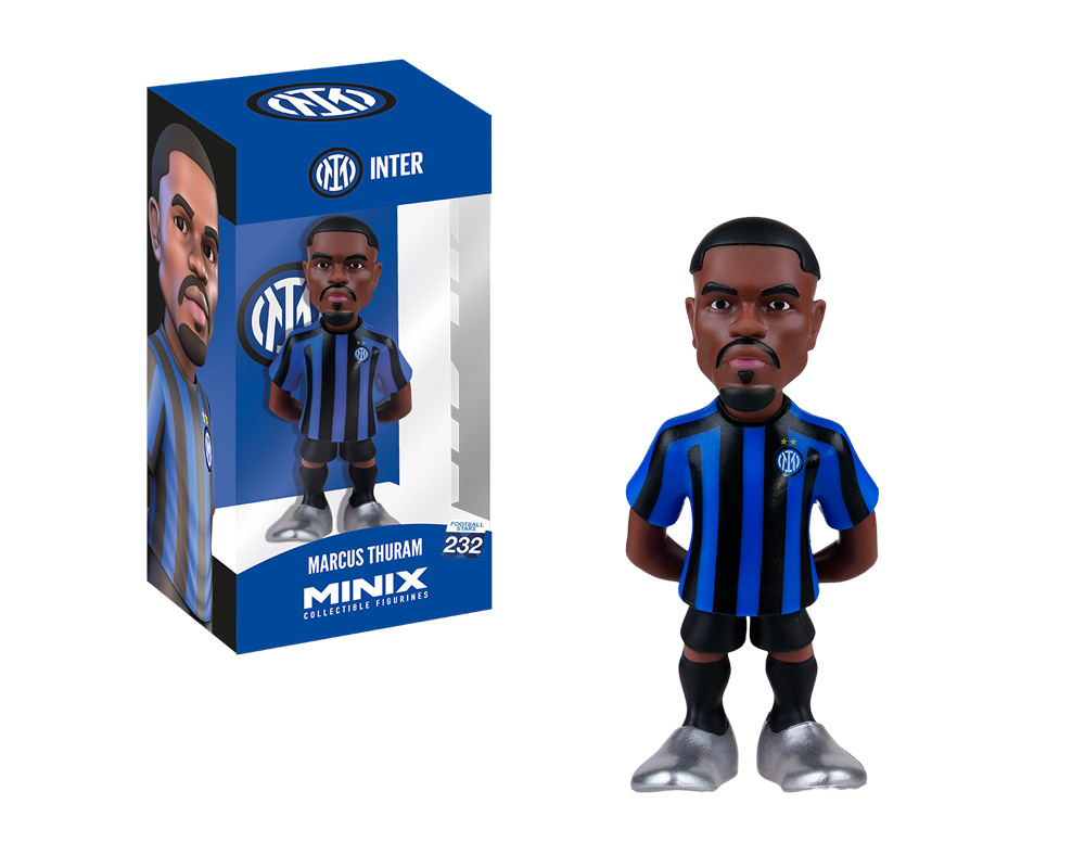 Minix - Football Stars #232 - Inter Milan - Marcus Thuram - Figurines PVC 12 cm