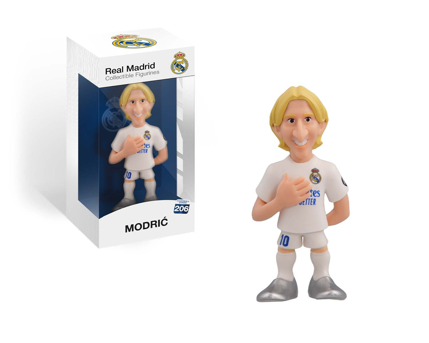 Minix - Football Stars #206 - Real Madrid - Modric - Figurines PVC 12 cm