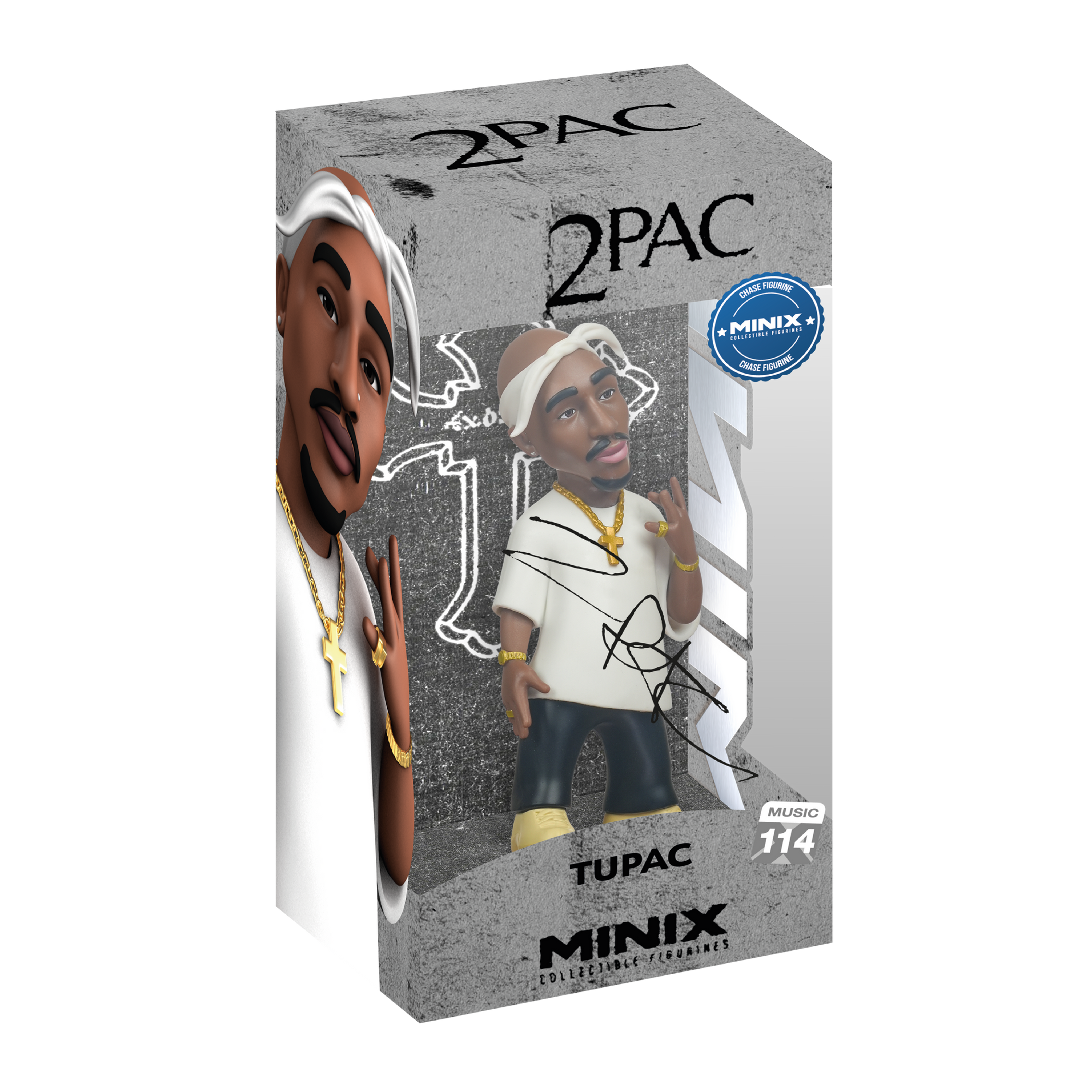 Minix - Music #114 - Tupac - Figurines PVC 12 cm