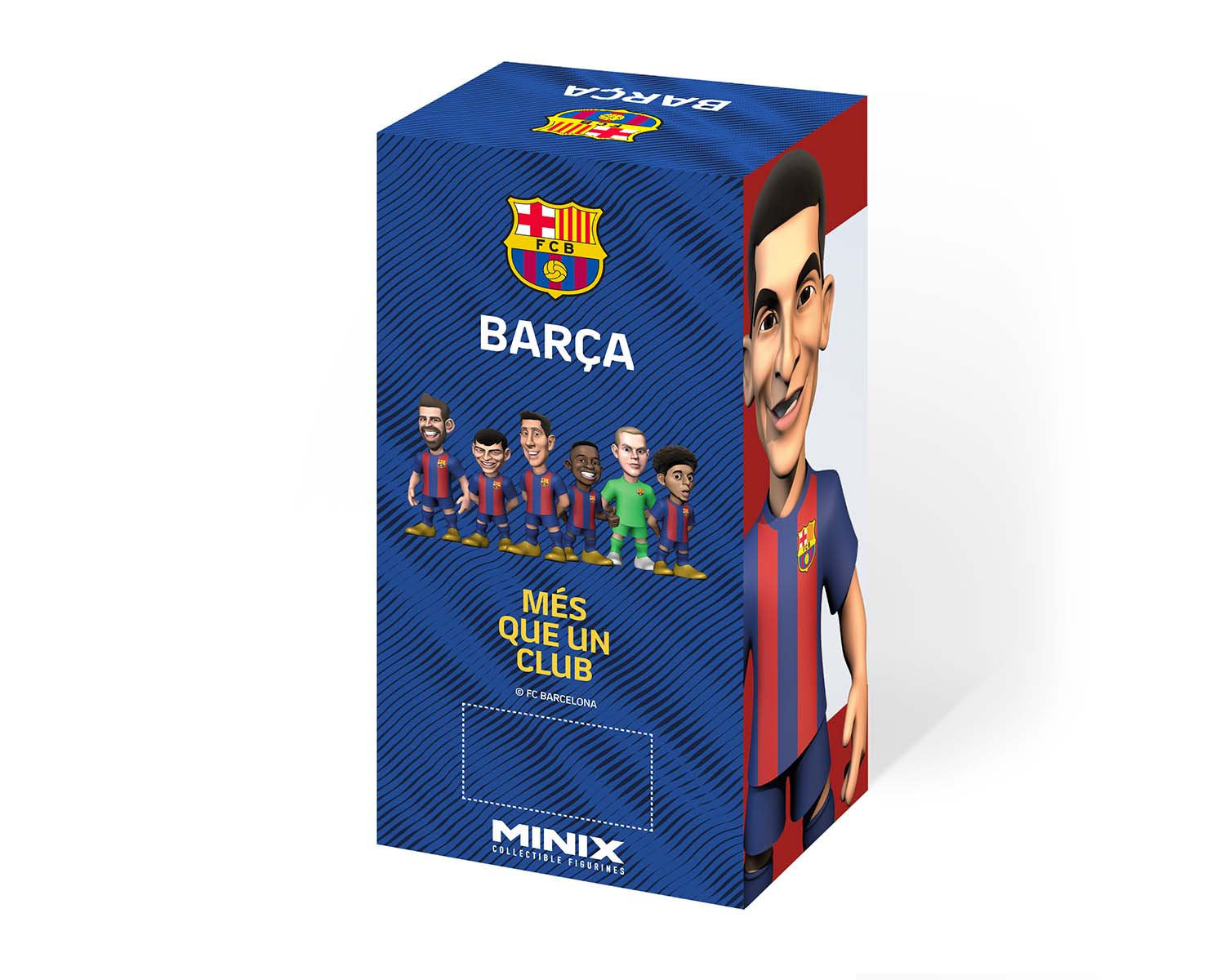 Minix - Football Stars #185 - FC Barcelone - Ferran Torres 11 - Figurines PVC 12 cm
