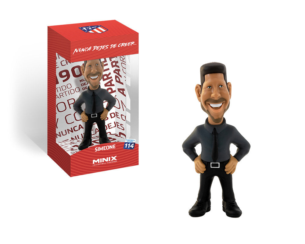 Minix - Football Stars #114 - Atletico Madrid - Simeone - Figurines PVC 12 cm