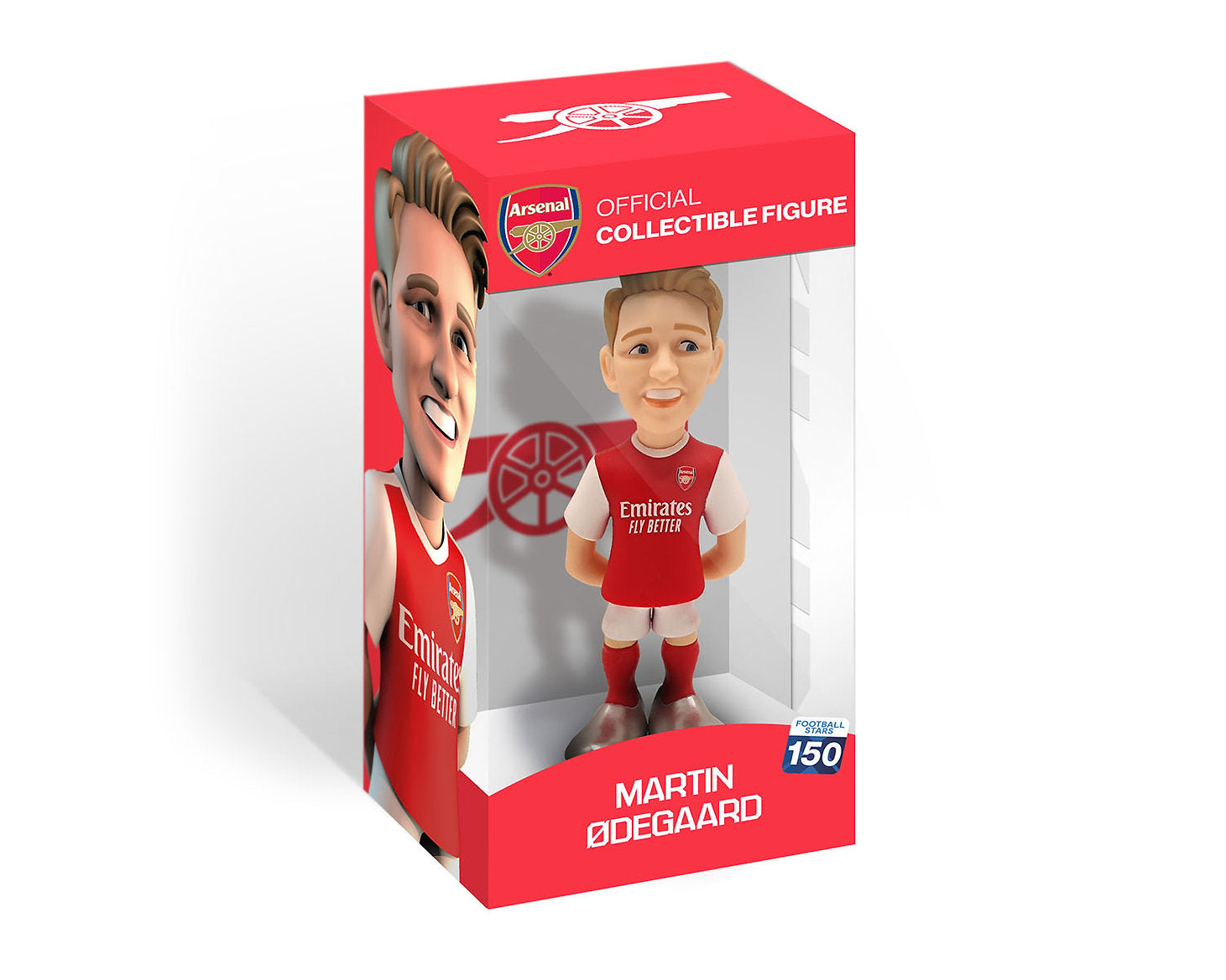 Minix - Football Stars #150 - Arsenal - Martin Ødegaard "8" - Figurine 12cm