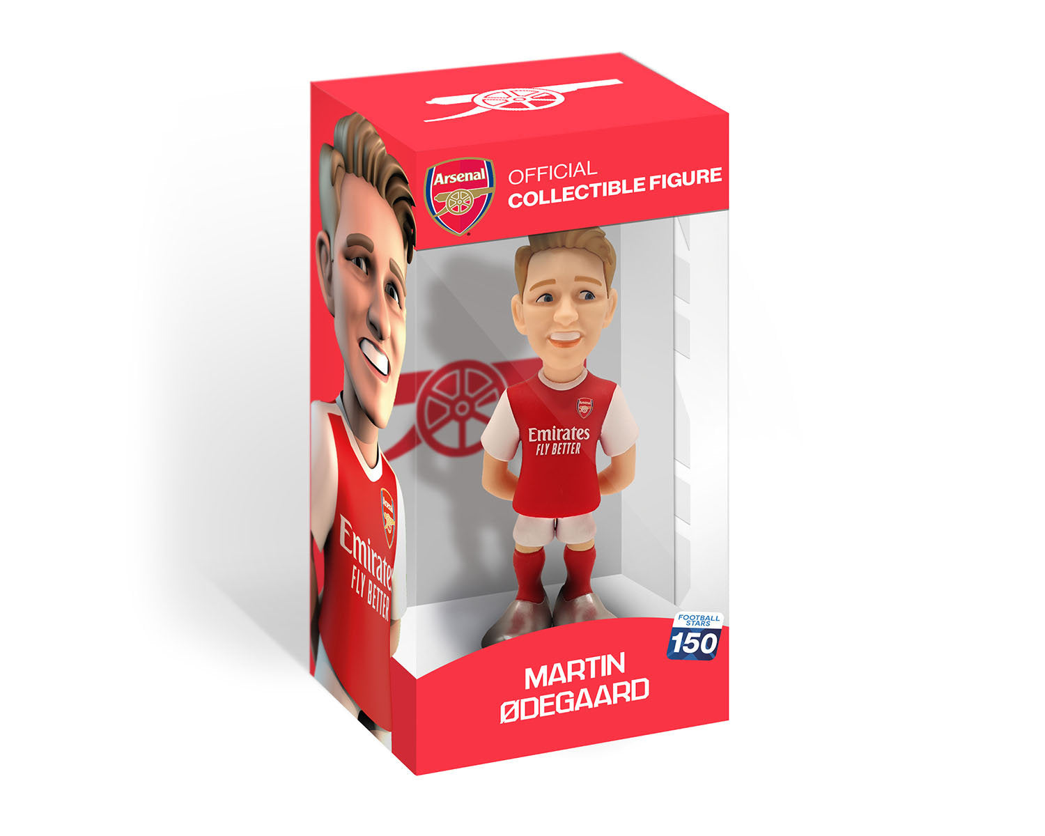 Minix - Football Stars #150 - Arsenal - Odegaard 8 - Figurines PVC 12 cm