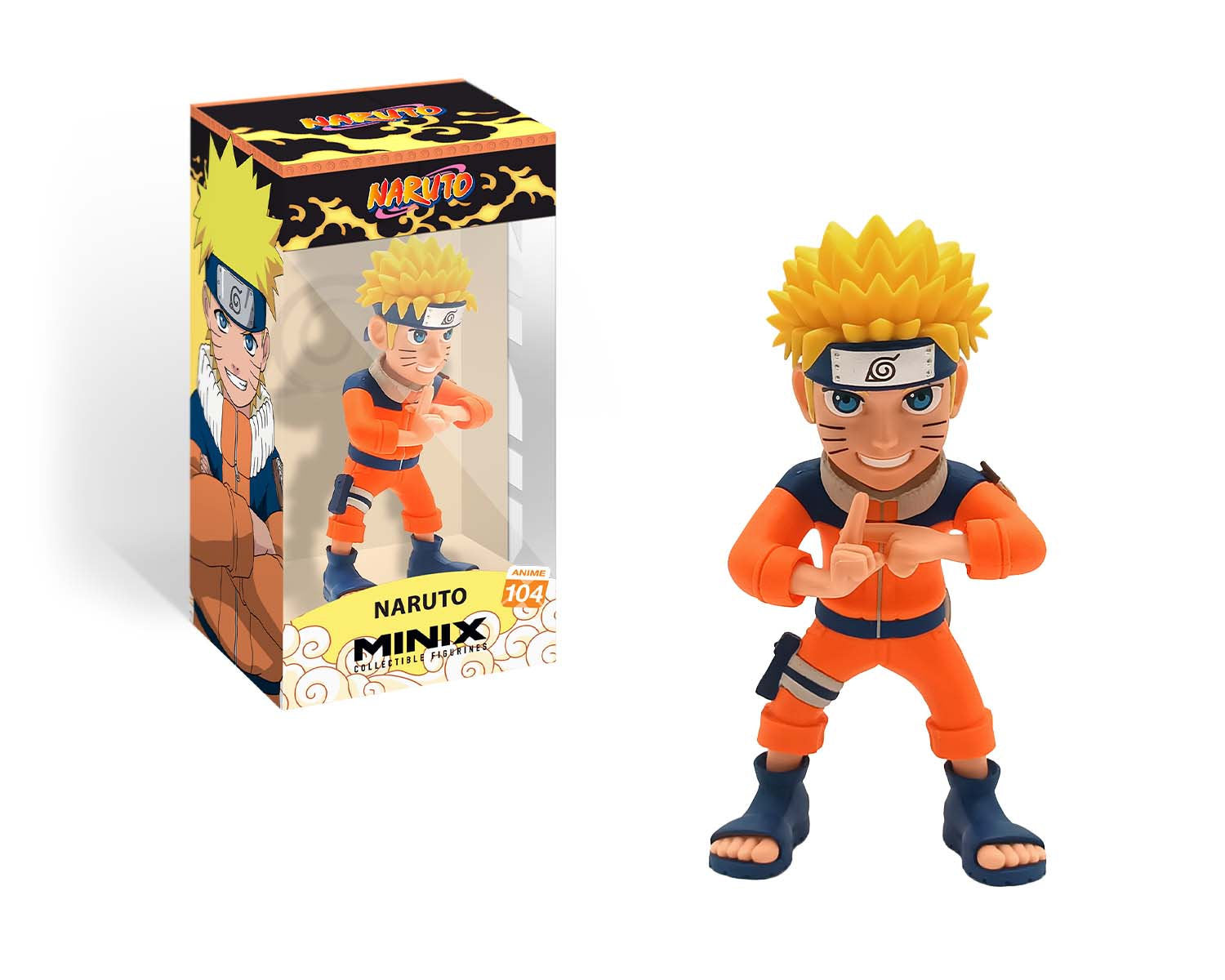 Minix - Anime #104 - Naruto - Naruto Uzumaki Multi-clonage - Figurines PVC 12 cm