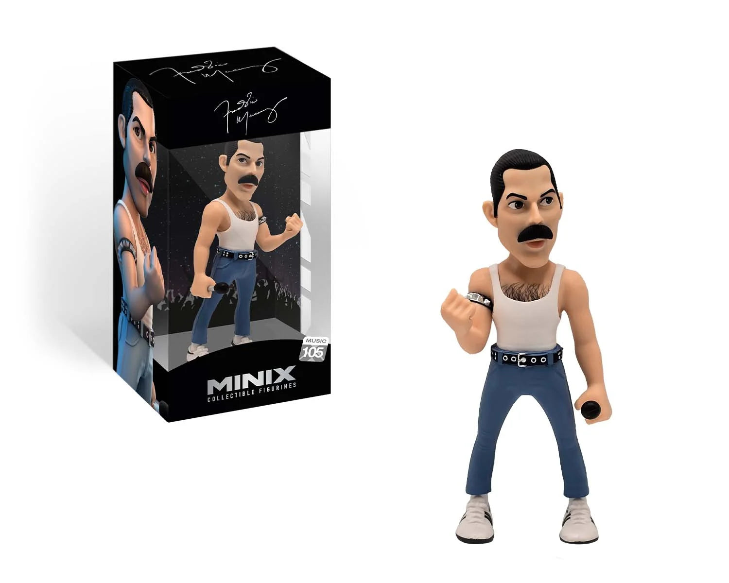 Minix - Music #105 - Freddie Mercury - Figurines PVC 12 cm