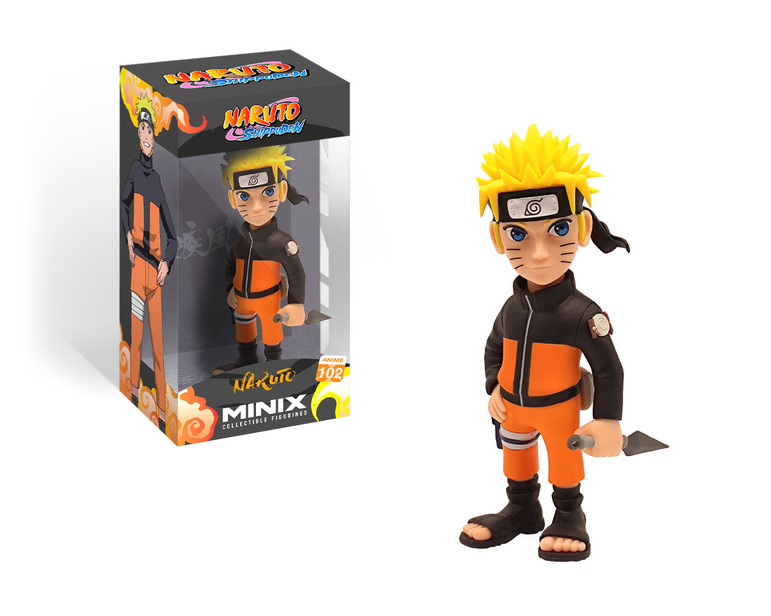 Minix - Anime #102 - Naruto Shippuden - Naruto Uzumaki - Figurines PVC 12 cm