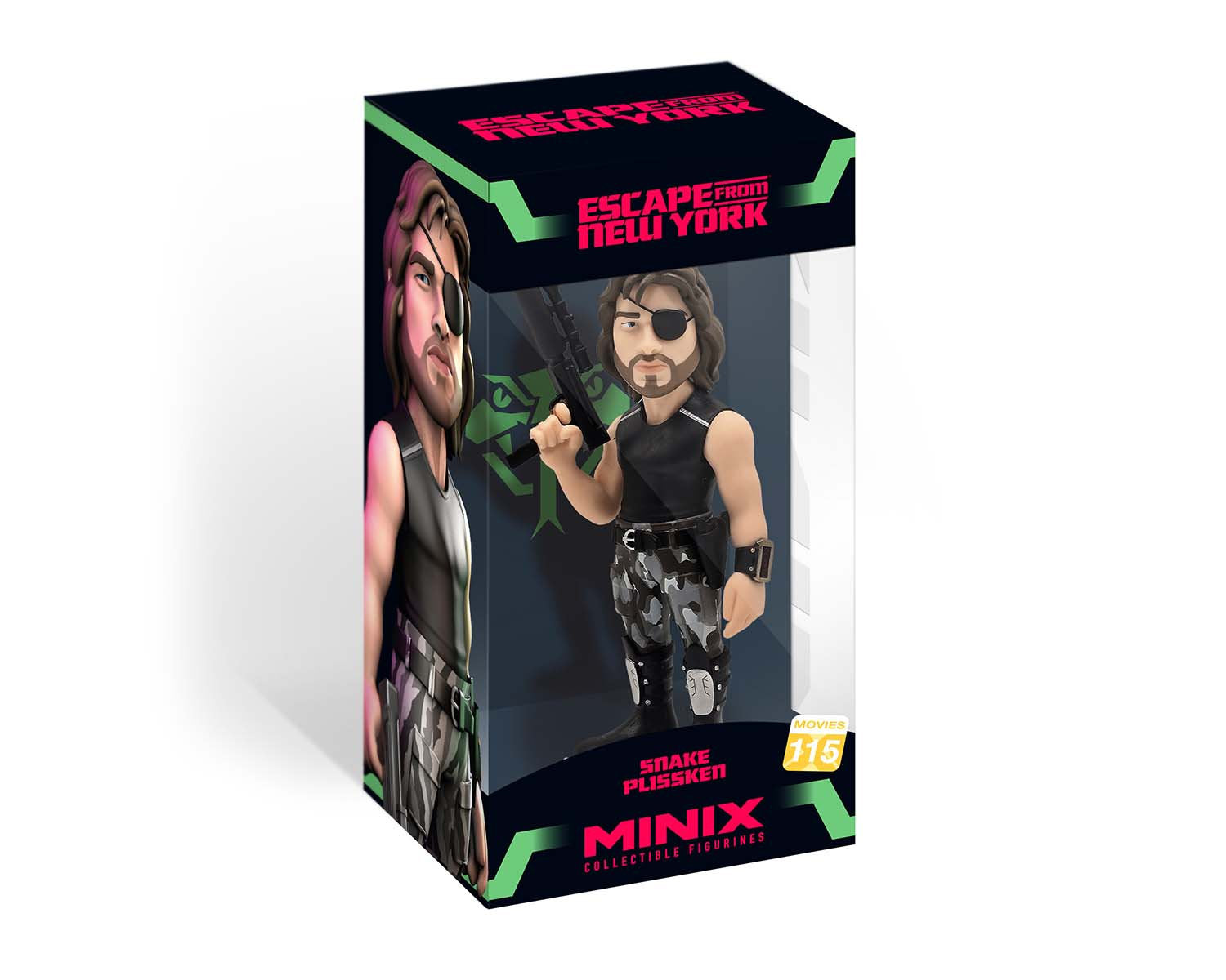 Minix - Movies #115 - Escape from New York - Snake Plissken - Figurines PVC 12 cm