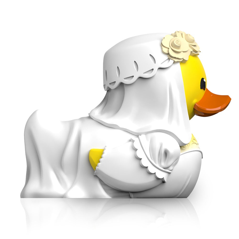 Numskull - TUBBZ Canard de bain - Mariée (Première Édition) - 9cm - flash vidéo