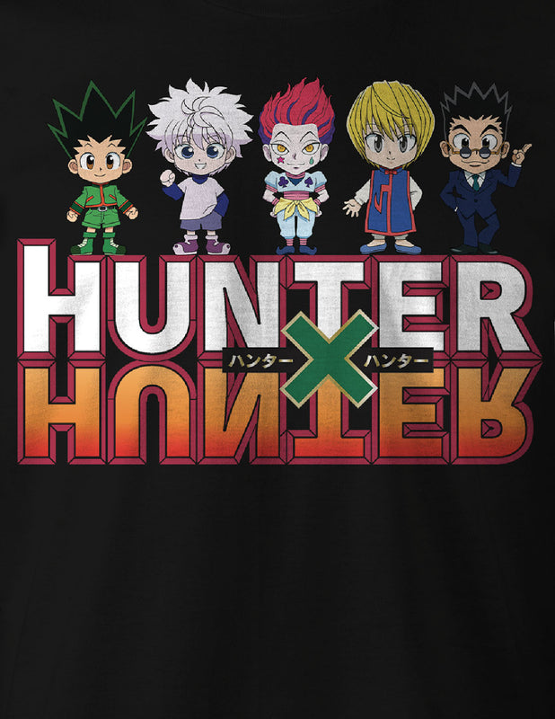 Hunter X Hunter - T-shirt Noir Équipe de Hunter - S