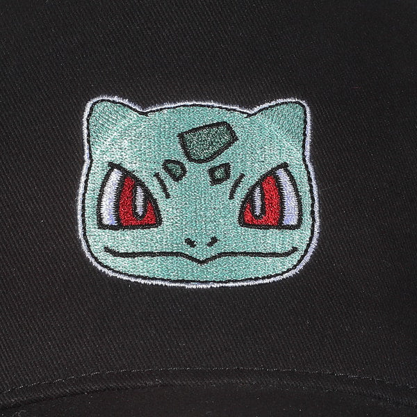 Nintendo - Pokémon - Casquette de Baseball Badge Bulbizarre - flash vidéo