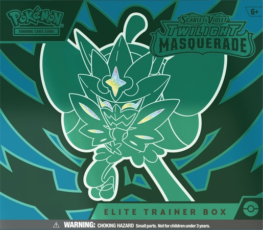 Pokémon TCG - Scarlet & Violet - Twilight Masquerade Elite Trainer Box Ogerpon