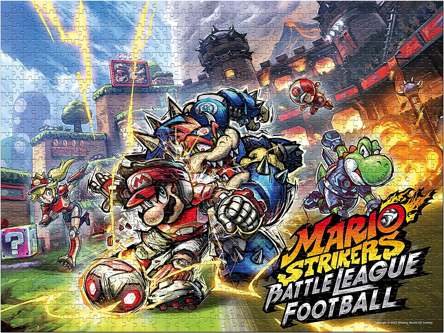 Nintendo - Puzzle Mario Strikers : Battle League Football - 1000 pcs - flash vidéo