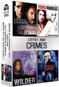 Crimes - Coffret 4 films : L'héritage de la haine + Crimes maquillés + Wilder + The Prophet's Game [DVD]