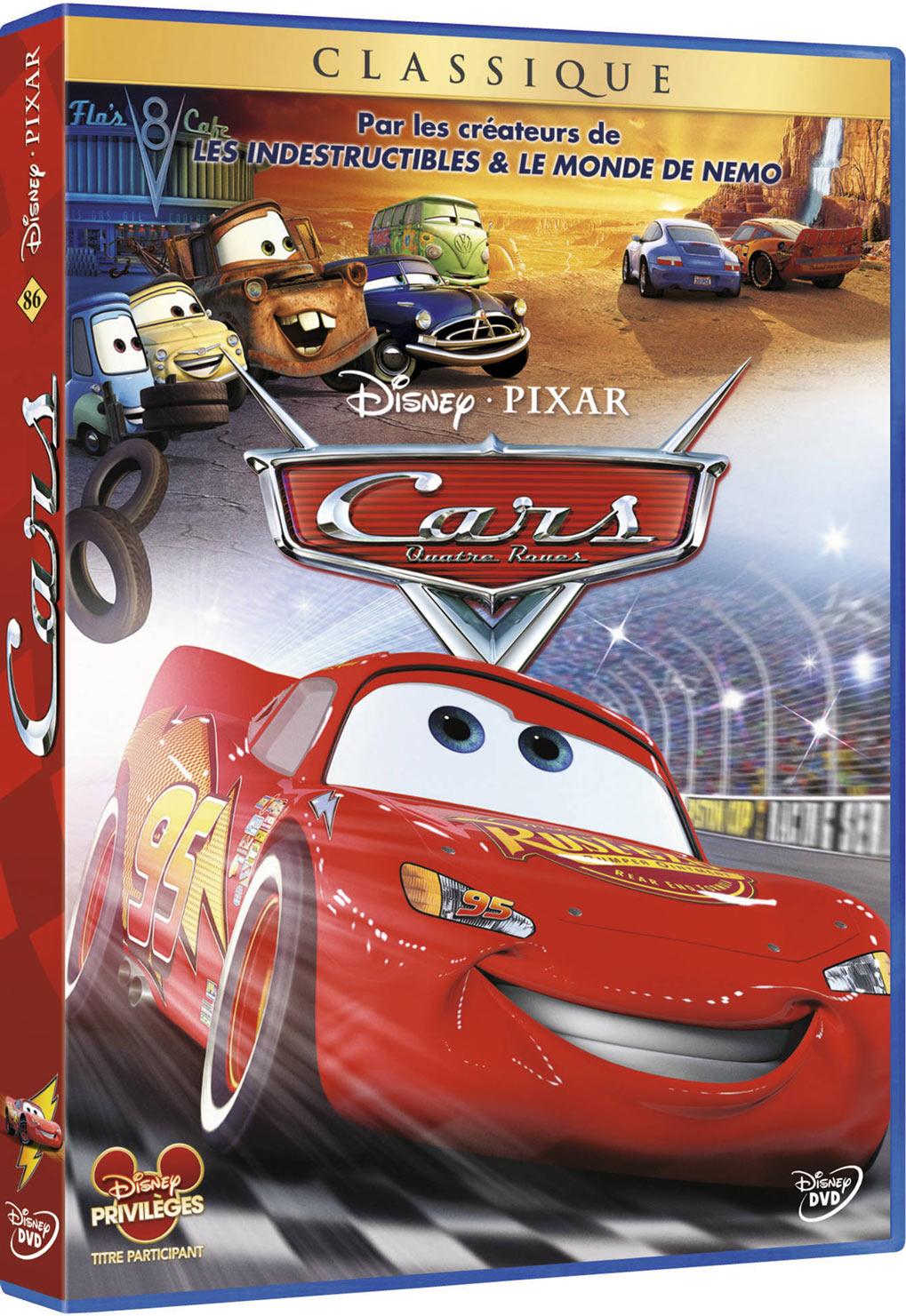 Cars, Quatre roues [DVD]