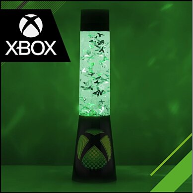 Microsoft - Xbox - Lampe à lave en plastique 33cm - flash vidéo