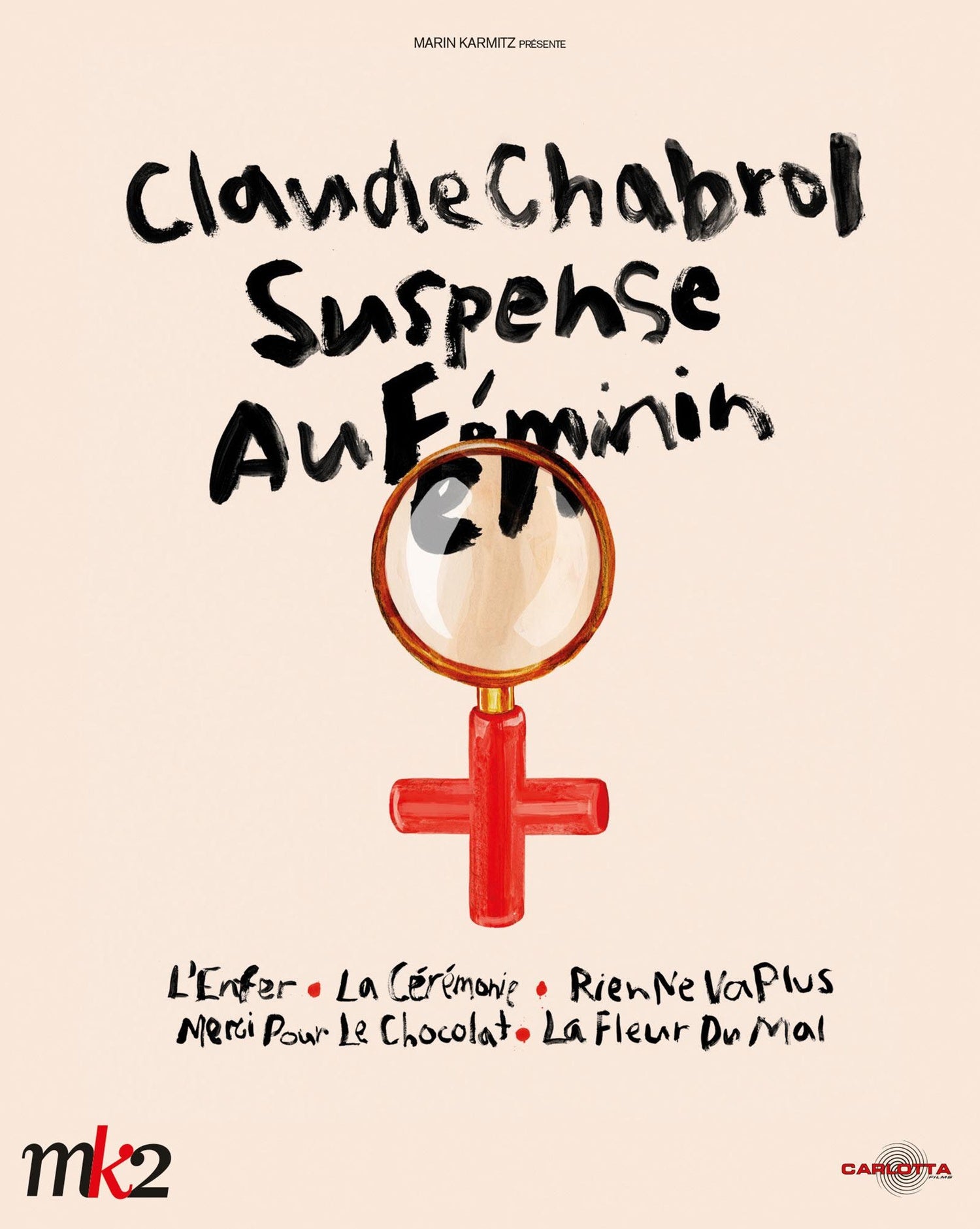 Coffret Claude Chabrol - Suspense au féminin : L'Enfer + La Cérémonie + Rien ne va plus + Merci pour le chocolat + La Fleur du mal [Blu-ray]