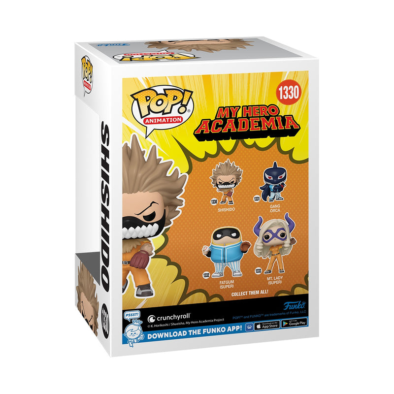 Funko Pop! Animation: My Hero Academia Hero League Baseball - Captain Shishido