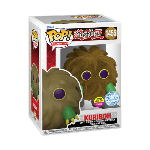 Funko Pop! Animation: Yu-Gi-Oh! - Kuriboh (Flocked / Glow in the Dark)