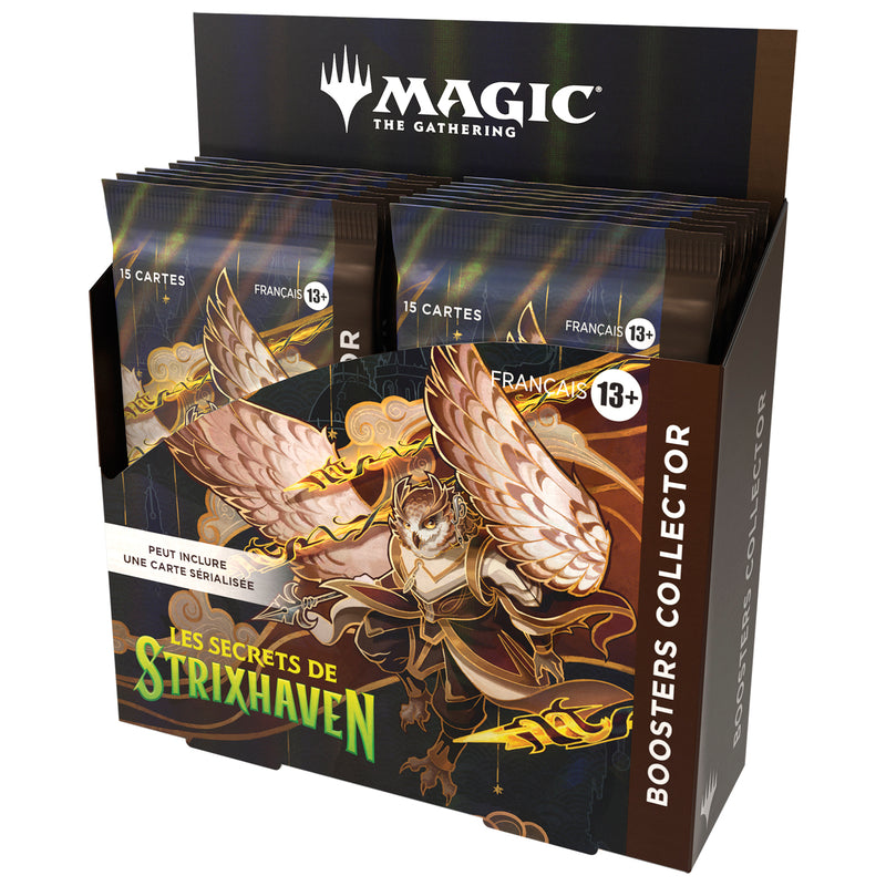 Magic: The Gathering - Boîte de Boosters Collector Les secrets de Strixhaven (12 Boosters)