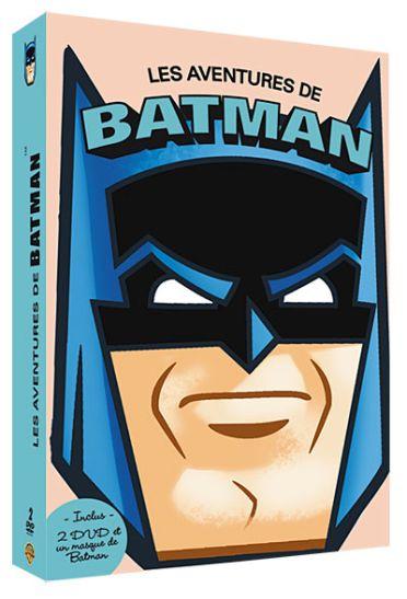 Coffret 2 DVD + 1 masque - Les aventures de Batman [DVD]