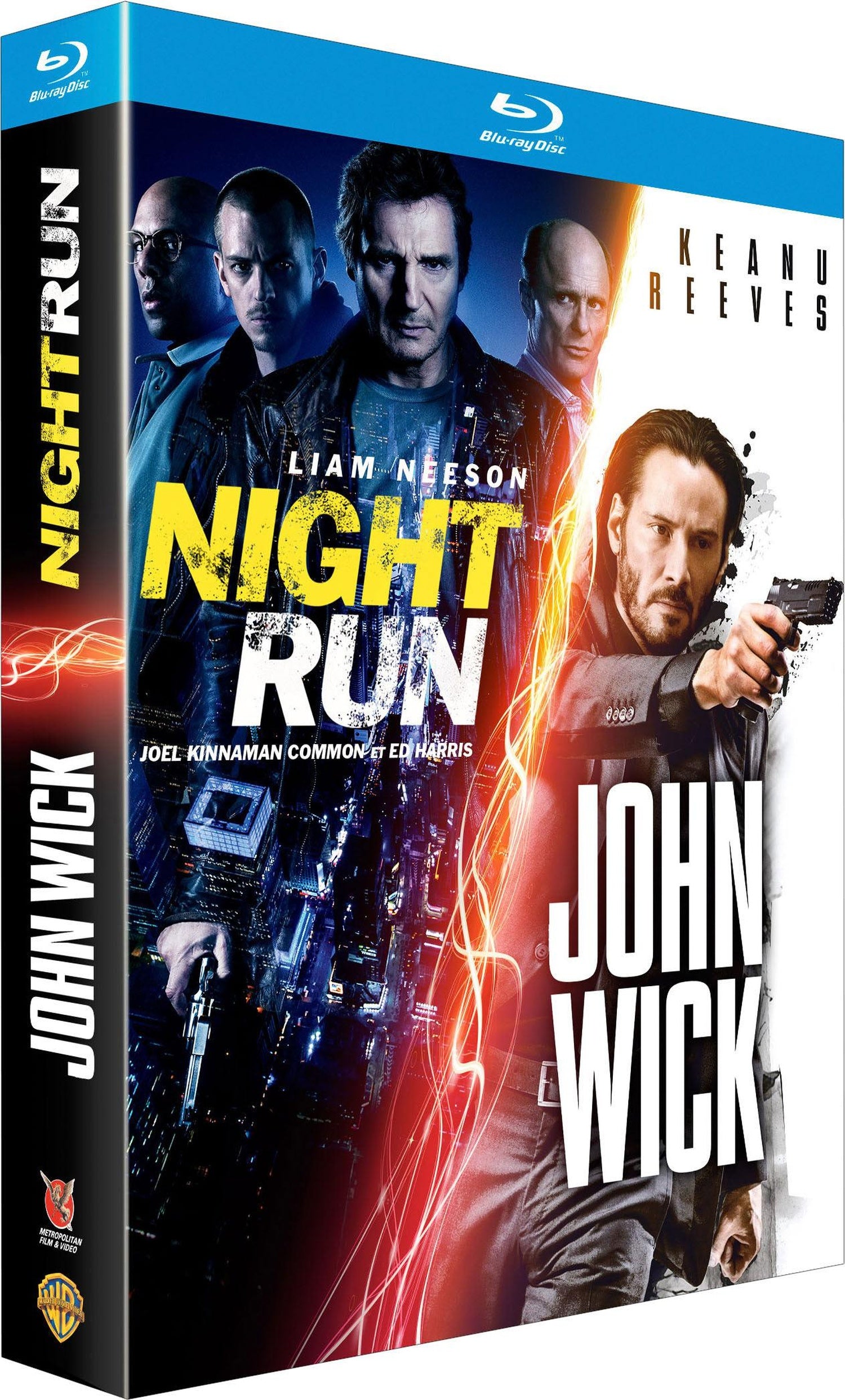 Night Run + John Wick [Blu-ray]