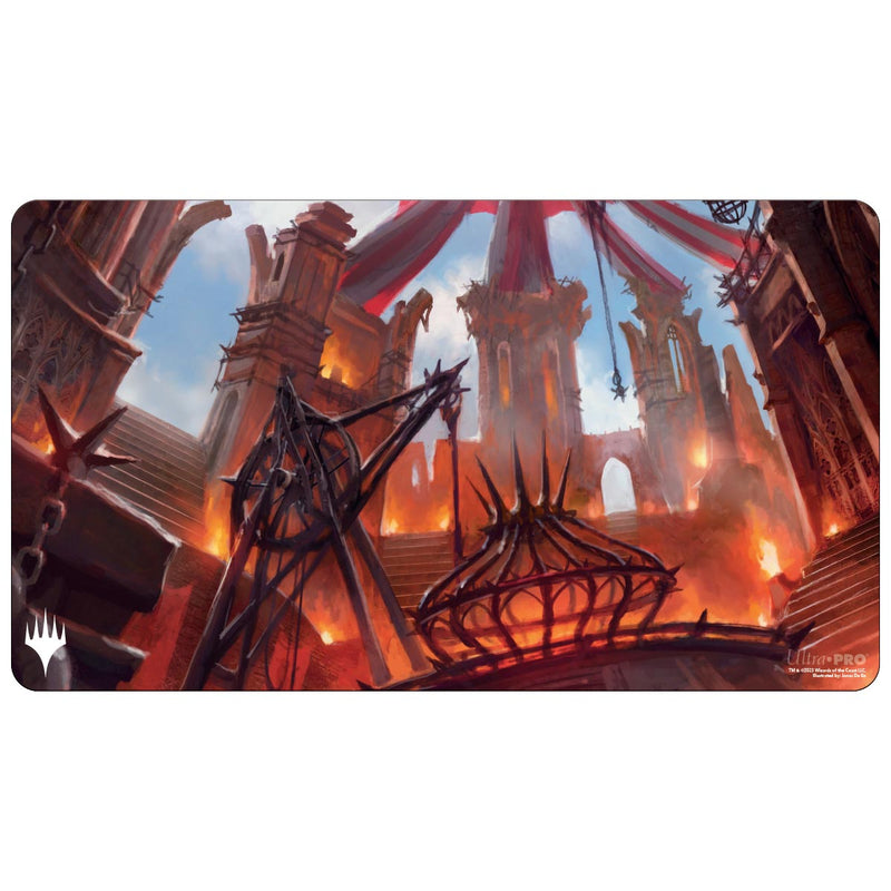 Ultra Pro - Magic: The Gathering - Ravnica Remastered - Tapis de jeu Culte de Rakdos Crypte de sang (60 x 34 cm)