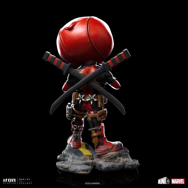 Iron Studios - MiniCo - Marvel - Deadpool Statue 15cm - flash vidéo