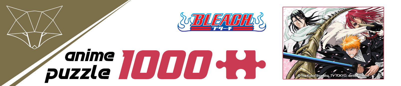 Anime Puzzle - Puzzle Bleach 03 - 1000 pcs - flash vidéo