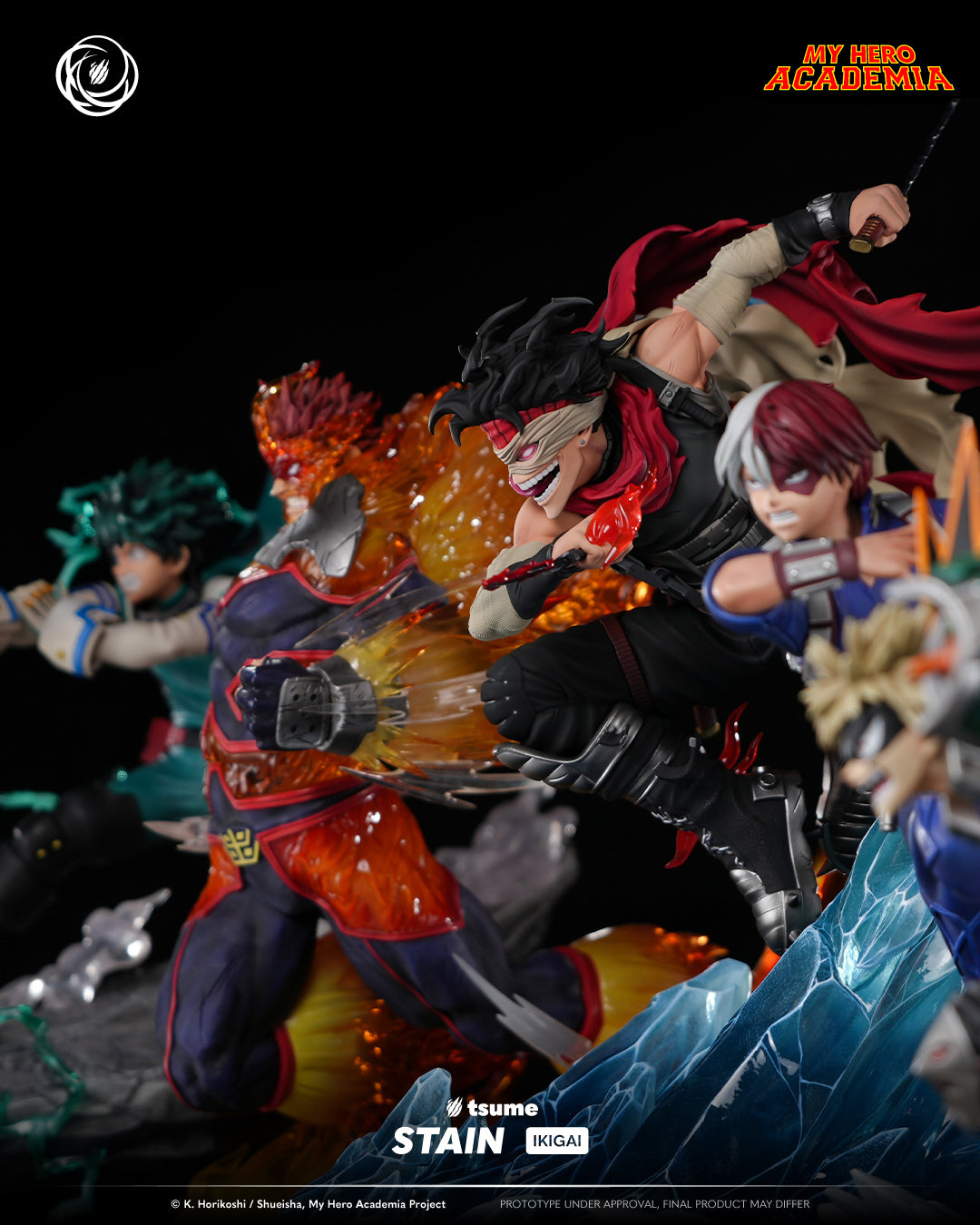 Tsume Art - IKIGAI 1/6 - My Hero Academia - Stain Statue 42cm